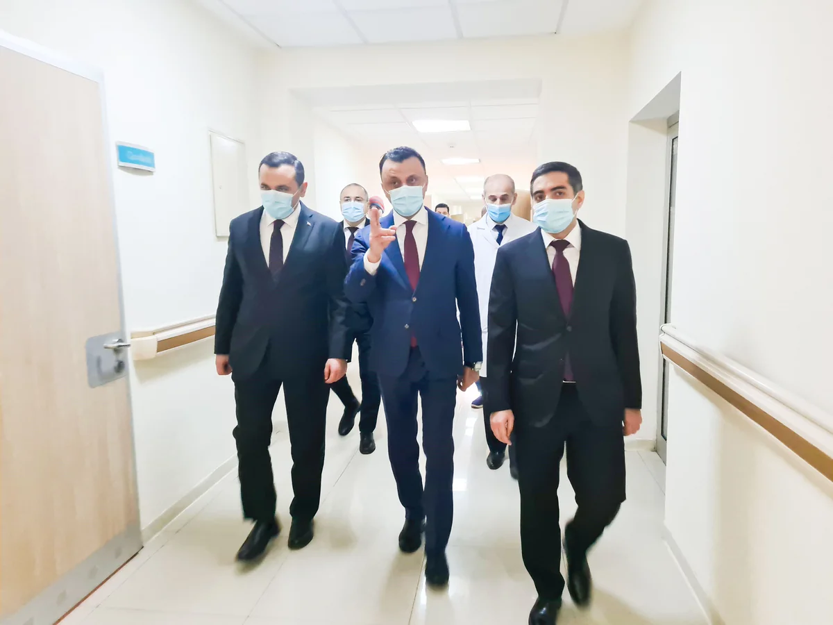 Zaur Əliyev Lənkəran RMX-da icbari tibbi sığortanın tətbiqi ilə tanış olub
