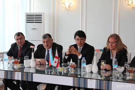 Chairman of the State Committee on Work with Diaspora meets with young Meskhetian Turks in Georgia