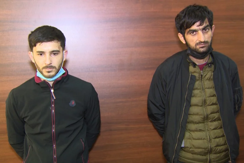 Bakıda taksi sürücüsü adı altında narkokuryerlik edən şəxslər saxlanılıb