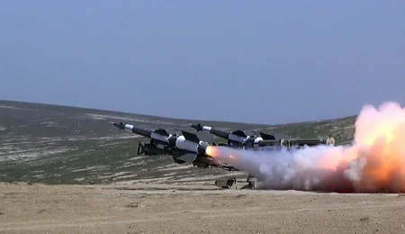 Azərbaycan Ordusunun Zenit-Raket Qoşunlarında döyüş atışlı təlimlər keçirilib