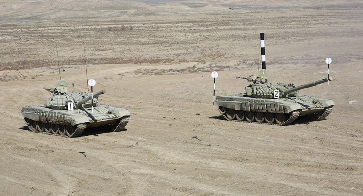Əlahiddə Ümumqoşun Ordunun tank birləşmələrində məşğələlər keçirilir