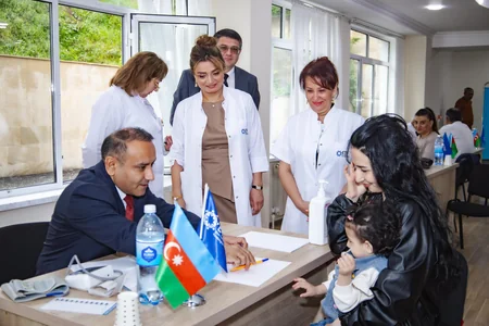 Səhiyyə Nazirliyi Xankəndidə müayinə aksiyası keçirib
