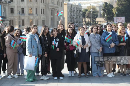 Bakıda “Gücümüz cəsarətimizdədir!” adlı yürüşün açılış mərasimi olub - YENİLƏNİB