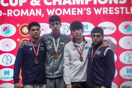 Azərbaycan güləşçiləri Zəfər kubokuunda 22 medal qazanıblar