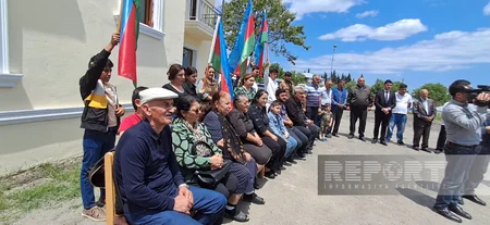 Очередным группам переселенцев в Ходжалы и село Баллыджа вручены ключи от квартир