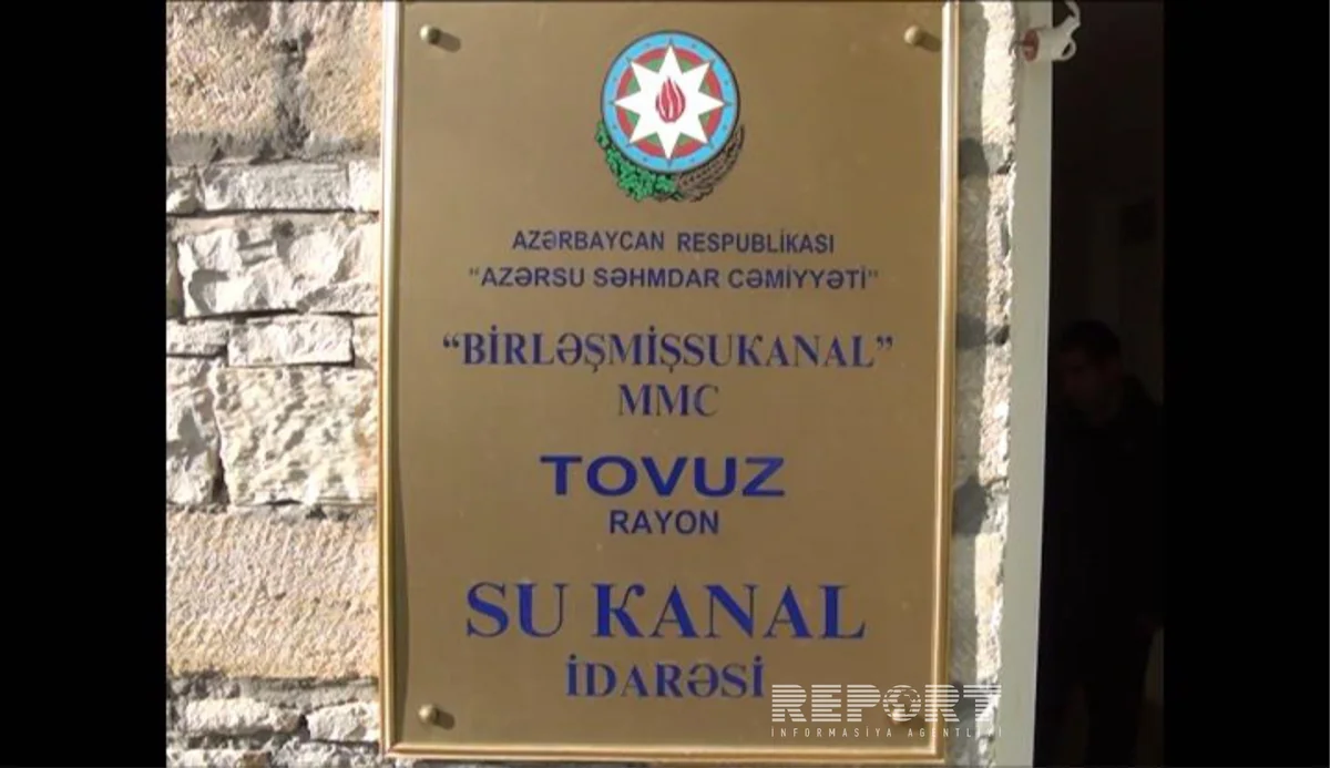 Tovuz rayon Su-Kanal İdarəsinə yeni rəis təyin edilib