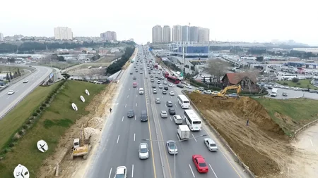 Avtovağzalın qarşısından keçən magistral yol genişləndiriləcək
