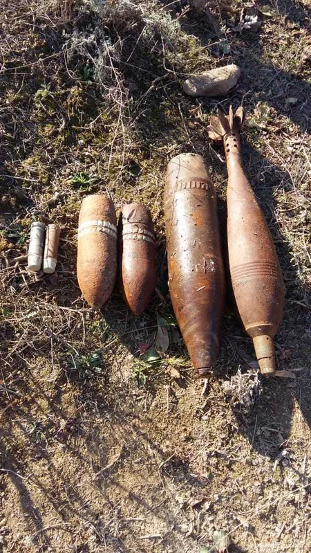 Ötən ay Azərbaycanda 341 ədəd partlamamış hərbi sursat tapılıb
