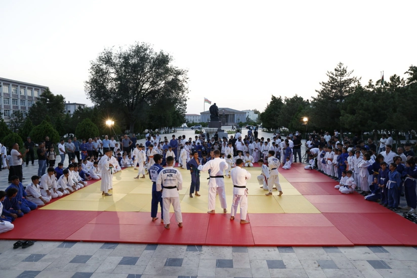 Naxçıvanda cüdo üzrə ustad dərsi təşkil olunub