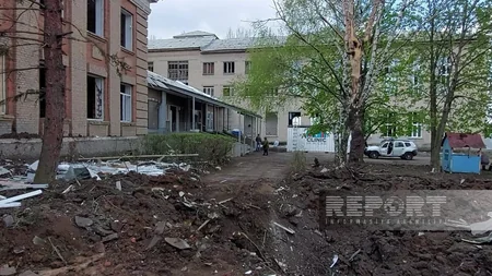 Street where Report employee lives in Ukraine hit by rocket fire