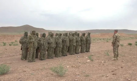 Əlahiddə Ümumqoşun Orduda “Ən yaxşı snayper” adı uğrunda yarış keçirilib