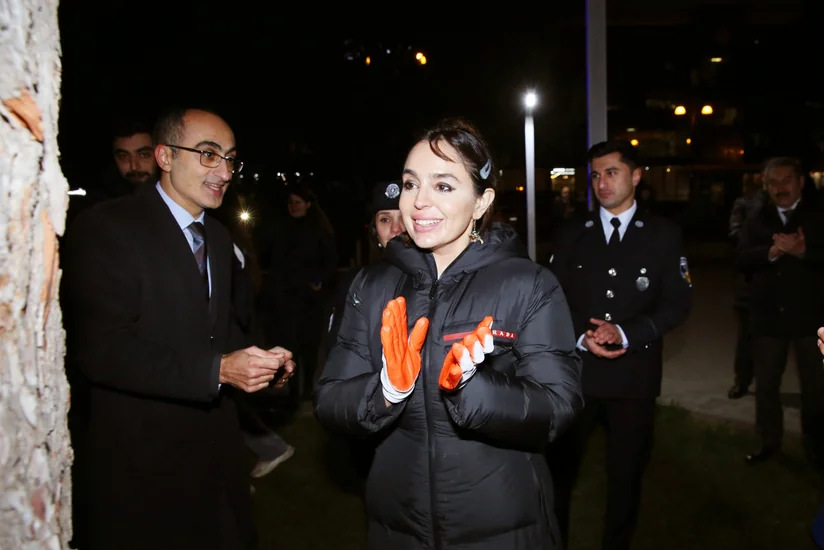 Leyla Əliyevanın təşəbbüsü ilə Bakıda ağacların qeydiyyatı və nömrələnməsi üzrə layihəyə start verilib