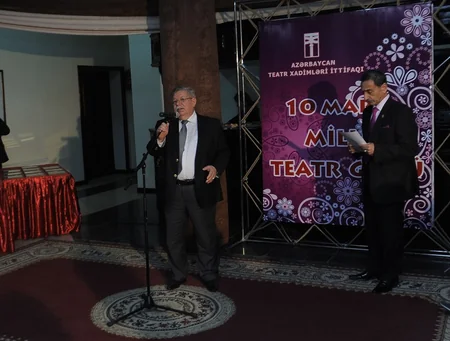 Milli Teatr Günündə sənət adamları mükafatlandırılıb - SİYAHI