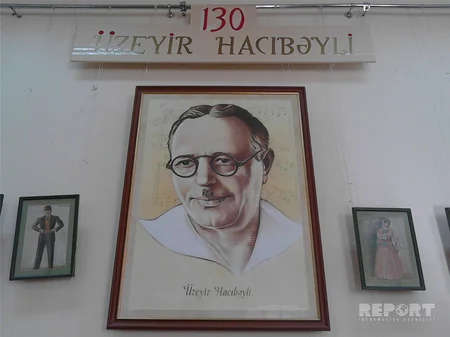 Üzeyir Hacıbəylinin Ev muzeyinin yaradılmasının 40 illiyi qeyd olunub