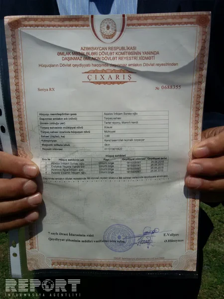 Cəbhəboyu ərazilərdə daşınmaz əmlakların sənədləşdirilməsinə başlanıb - FOTO