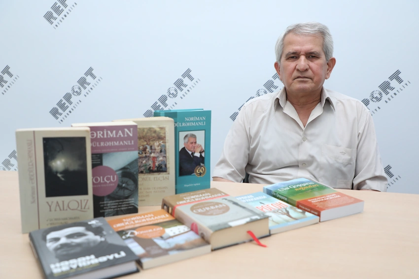 Tanınmış yazıçı Report Media Məktəbinin qonağı olub