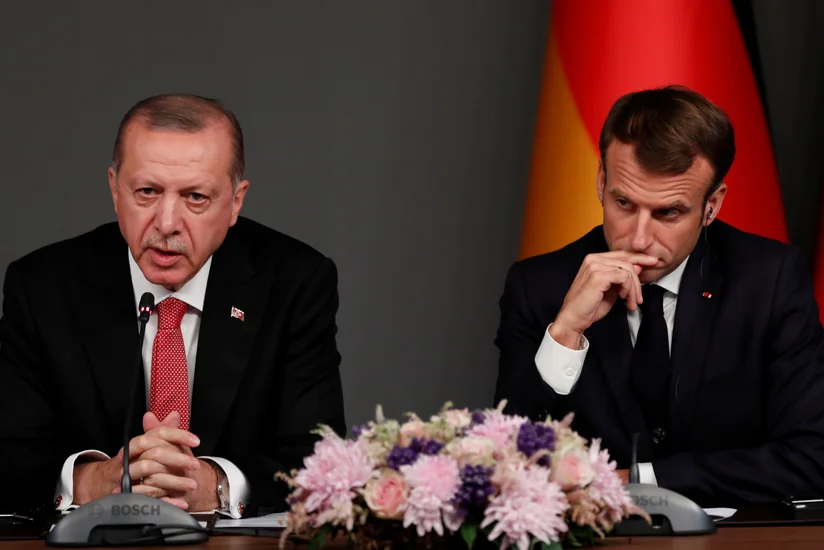 Makron Ərdoğanı təbrik edib