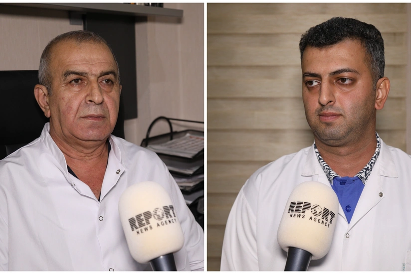 Yaralı hərbçilərin həyatını xilas edən ata və oğul