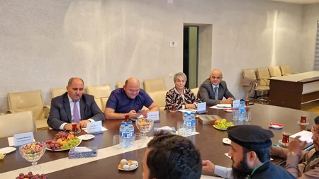 Mətbuat Şurasında Pakistandan olan bir qrup media nümayəndəsi ilə görüş keçirilib