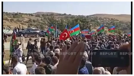 Azərbaycan Ordusunun şəhidi və atası dəfn edilib - YENİLƏNİB