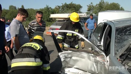 Tovuzda gömrük əməkdaşları qəzaya düşüb, ölən və yaralanan var - FOTO - YENİLƏNİB