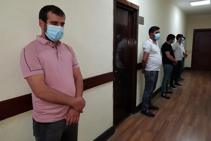 Şəmkirdə karantin qaydalarını pozan çay evi aşkarlandı - VİDEO