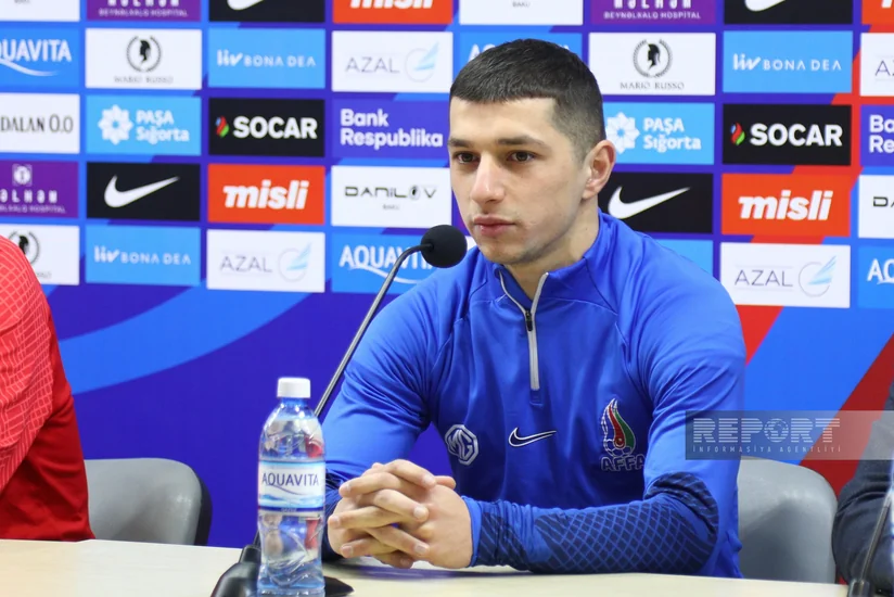Azərbaycan millisinin futbolçusu: Ümid edirik ki, Haitiyə məğlubiyyəti sabahkı oyunda unutduracağıq