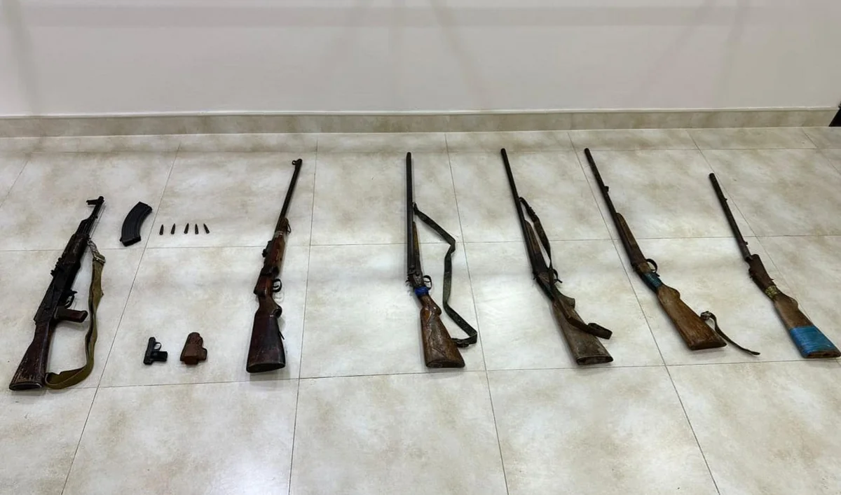 В Агджабеди обнаружено огнестрельное оружие