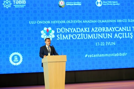 Bakıda Dünyadakı Azərbaycanlı Təbiblərin Simpoziumu öz işinə başlayıb