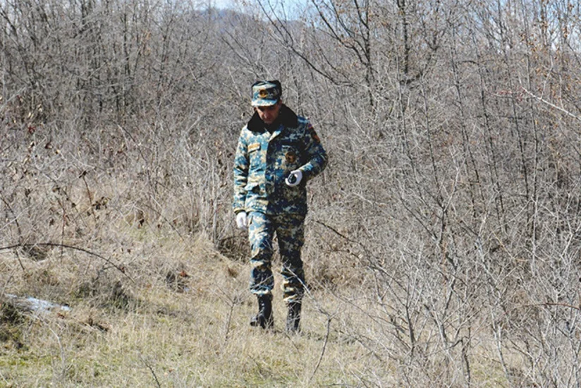 В Суговушане найдены останки еще одного армянского оккупанта