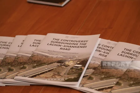 “Laçın-Xankəndi yolu ətrafında yaranmış mübahisələr” adlı ingilis dilində hesabat hazırlanıb