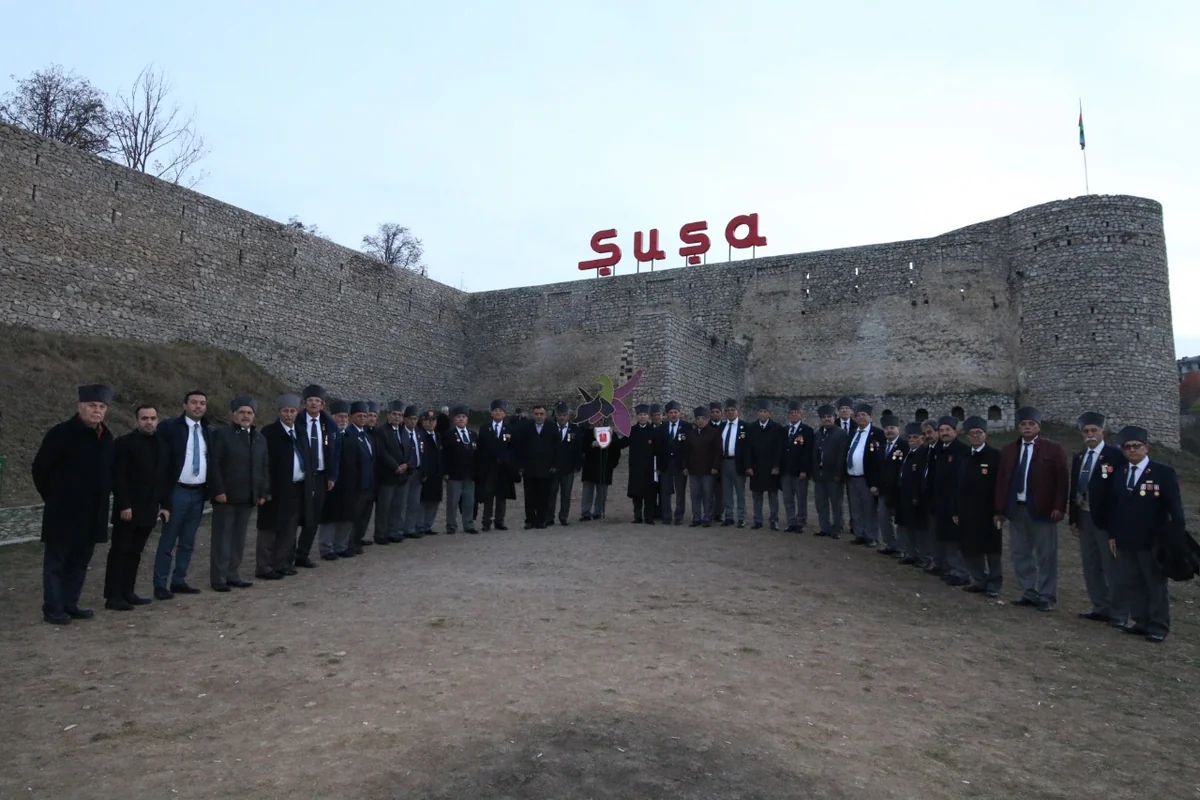 Турецкие ветераны посетили Шушу