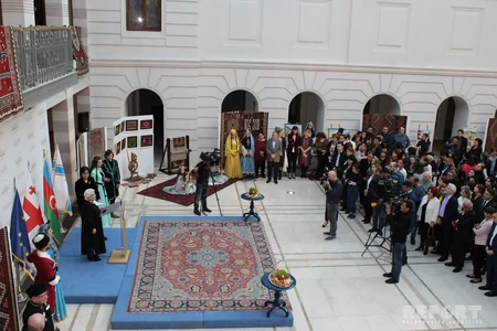 Tbilisi şəhər şurasında Novruz bayramına həsr olunmuş tədbir keçirilib - FOTO