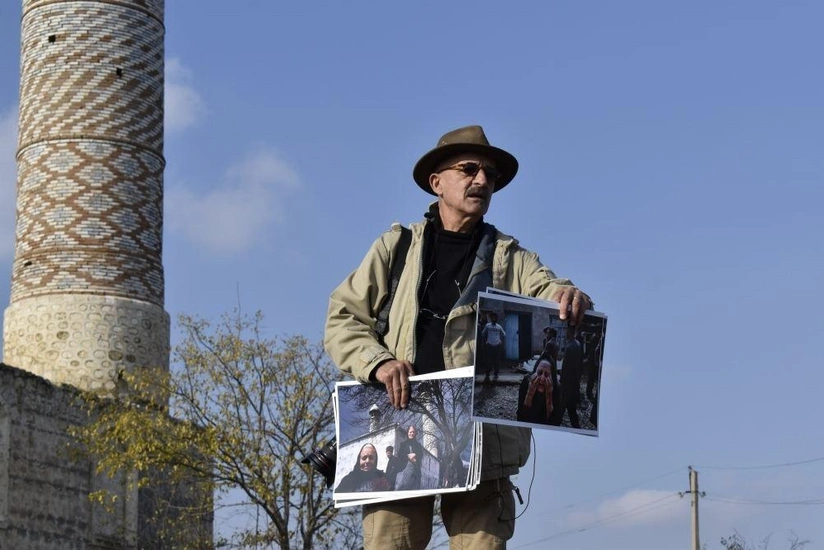 Reza Deghati opens photo-exhibition on Armenian occupation in Jabrayil city