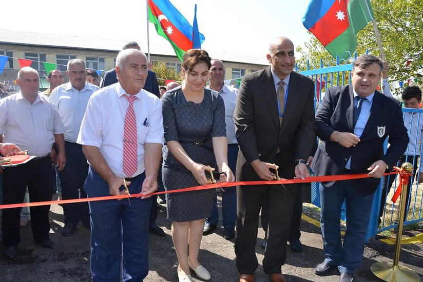 USAID helps to improve road infrastructure in  Saatli