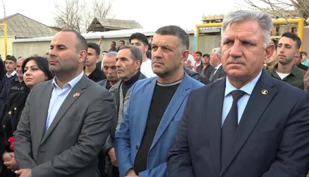 Naxçıvanda Aprel döyüşlərinin qəhrəmanının xatirəsinə bulaq-abidə açılıb