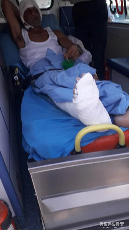 Kürdəmirdə avtomobil piyadanı vuraraq ağır xəsarət yetirib