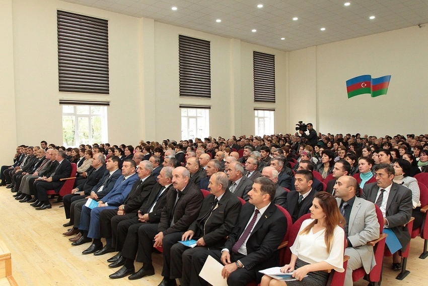 Qusarda Azərbaycanın dövlət müstəqilliyinin 25-ci ildönümü ilə bağlı konfrans keçirilib