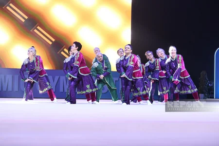 Bakıda bədii gimnastika üzrə Dünya Kuboku, AGF Trophy beynəlxalq turnirinin açılış mərasimi keçirilib