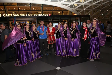 Azərbaycan cüdoçuları Macarıstandan 4 medalla Bakıya qayıdıblar - FOTO
