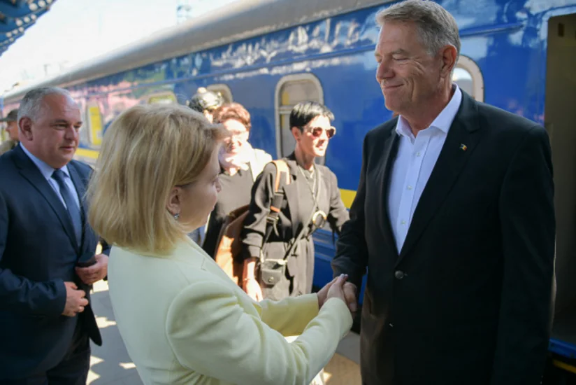 В Киев прибыл президент Румынии Йоханнис