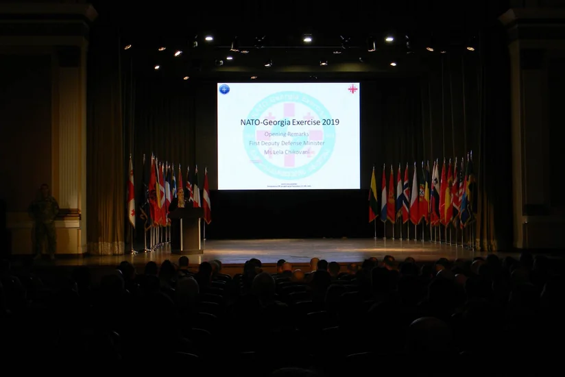 Azərbaycanın da qatıldığı “NATO-Gürcüstan Təlimi 2019”un rəsmi açılış mərasimi keçirilib