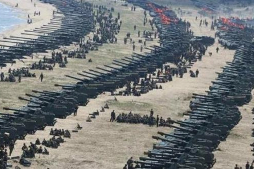 Şimali Koreya və Cənubi Koreya arasında gərginlik pik həddə çatıb - FOTO