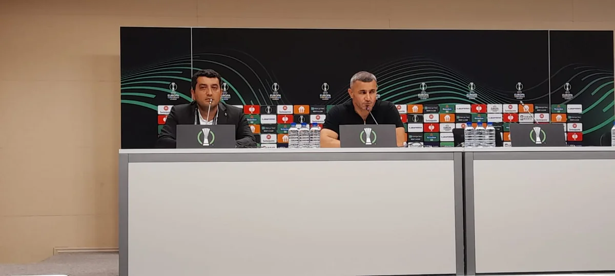 На пресс-конференции после матча Карабах - Базель произошел инцидент