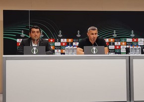 Qarabağ - Bazel oyunundan sonra mətbuat konfransında yeni pivə olayı yaşanıb