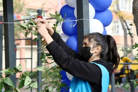 Bakıda daha bir həyət yenilənib