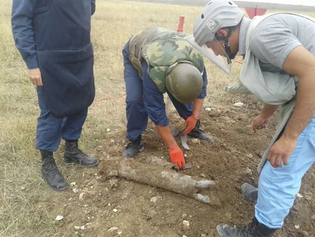 Tərtər və Füzulidə top və tank mərmiləri aşkar edilib