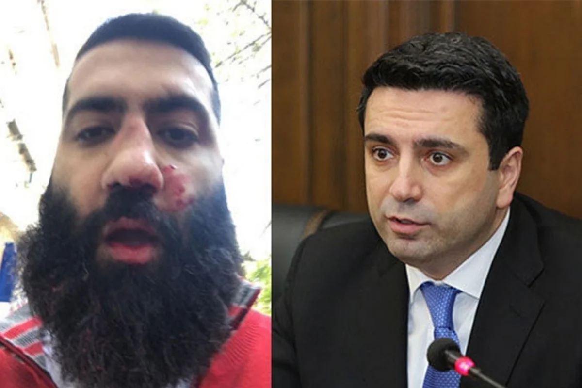 Erməni vitse-spiker blogeri vurmasından danışdı - FOTO