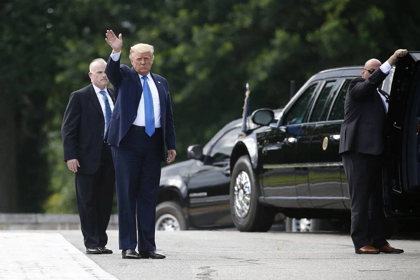 Трамп покинул Нью-Йорк