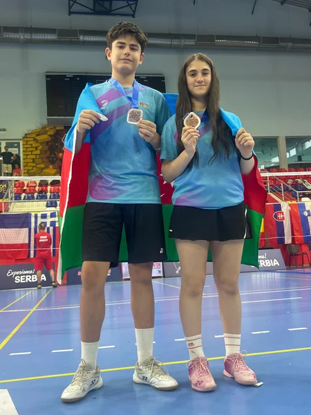 Azərbaycan badmintonçuları beynəlxalq turnirdə qızıl və bürünc medal qazanıblar